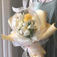 5 quả bóng bong bóng trong suốt cỡ lớn, đường kính 45/50/60/75 cm, hai lỗ, trong suốt như pha lê và độ đàn hồi cực tốt. Hoàn hảo để đựng đồ ăn vặt, hình cầu hoàn hảo - Lý tưởng để trang trí tiệc sinh nhật lãng mạn, hoàn hảo để trang trí bóng bay sinh nhật lãng mạn - trắng - Xem 9