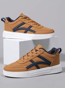 Sportschoenen voor dames, modieuze casual sneakers, veterschoenen, lichtgewicht platform, casual flats, schoenen voor dames, lage sportieve sneakers, schoenen voor dames