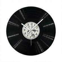 Simulation Vinyl Record Retro Creative Clock Luxury Wall Clock Cafe Bar Decoration Table Vinyl Record Mute Clock Sideboard Decorations Ornaments Art Desktop Painting High Sense Niche Living Room Painting. Gifts Birthday Graduation Room Decor Clock Wall Bedroom Decor Dormitory Decor Back To School School Decor School Surprise Home Decor School Supplies - White - View 7