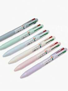 colnk Set de 1 pieza/2 piezas/4 piezas/6 piezas de bolígrafos de estilo europeo y americano, color aleatorio - Multicolor - Ver 5