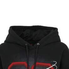 Nike Women 2025 W J FLT FLC PO GFX 40 Sweatshirt / Pullover Sweatshirt Knit Sweatshirts HJ0146-045 - Black - View 3