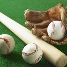 2PCS Adult Baseball Soft Leather Sports Practice Training Softball PU Leather Baseball Stitched T Ball Suitable For Game Practice Training Game - 白色 - 查看 6