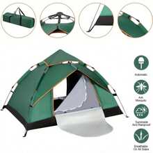 Dome Tents Camping Tent Automatic Camp 2-3 Person Canopy Lightweight Backpacking Tents For Hiking Backyard