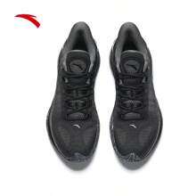 Anta 6 双 PG7 篮球鞋，技术先进的专业篮球鞋，具有稳定的支撑、防滑、设计 - 黑/火山灰 -1 - 查看 3