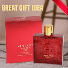 Secret Plus Vintage Heroes Red-Men's Cologne,Bold And Refined Scent,Eternal And Charming Fragrance,For All Skin Types,Long Lasting Eau De Parfum Natural Spray,  3.4 Fluid Ounce/100 Ml - Vintage Heroes Red - View 4