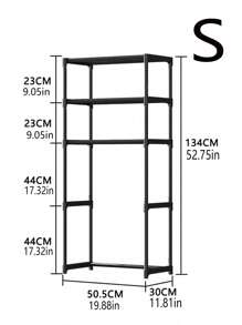 1pc Multi-Tier Floor Standing Storage Rack, Kitchen Cookware Holder, Household Shelf For Microwave Oven, Washing Machine, Bathroom Toilet, Balcony