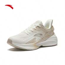 Anta Venomous 第五代减震软底专业跑步鞋，女士真皮鞋面弹性运动鞋，跳绳鞋，春季