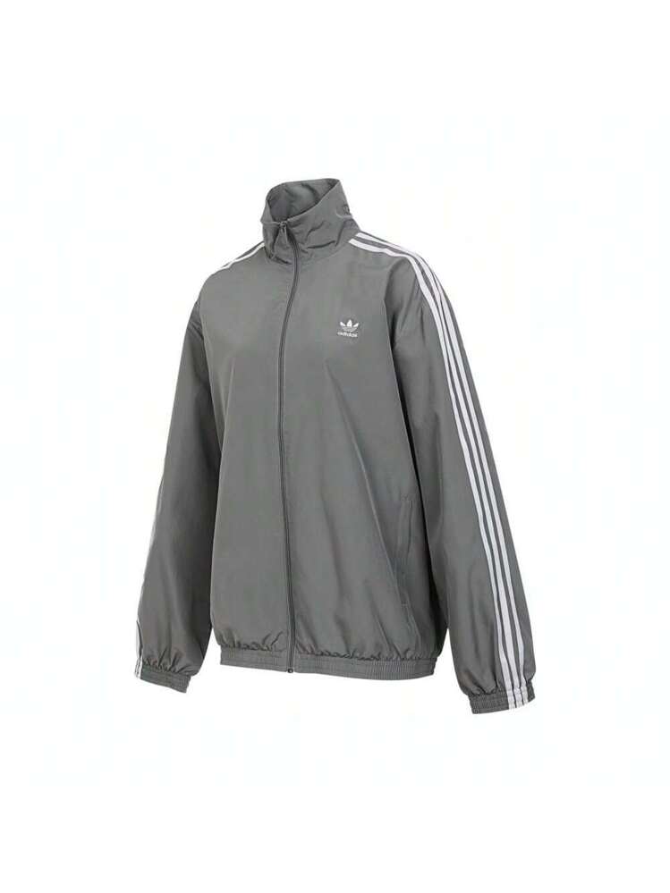 Adidas Originals 2025 Women Oversized TT Jacket, Woven Hooded