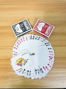 2 Packs Poker Games And Entertainment - Red - View 1