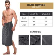 4 Packs Premium Bath Towels Set, 27 By 54 Inches, 100% Ring Spun Cotton 600GSM, Lightweight And Highly Absorbent Quick Drying Towels, Perfect For Daily Use, GreySummer,Holiday Home Bathroom Decor