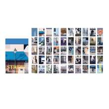 50 Sheets Washi Stickers Book For Journaling, Daily Scenery Life Stuff Travel Sricker Vintage Aesthetic Fashion Scrapbook Stickers Set For Bullet Journal Art Diary Craft Gifts Planner Notebook