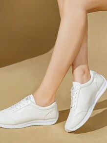 2025 Tênis Casual Estilo Colorblock para Mulheres, Sapatos Esportivos Versáteis Moda e Leves