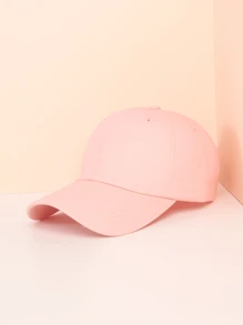 男士纯色简约遮阳棒球帽，休闲日常佩戴