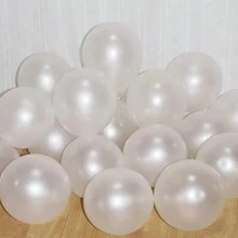 30 个透明乳胶气球，适用于花环、拱门、生日派对、婚礼派对装饰 - 彩色 - 查看 4