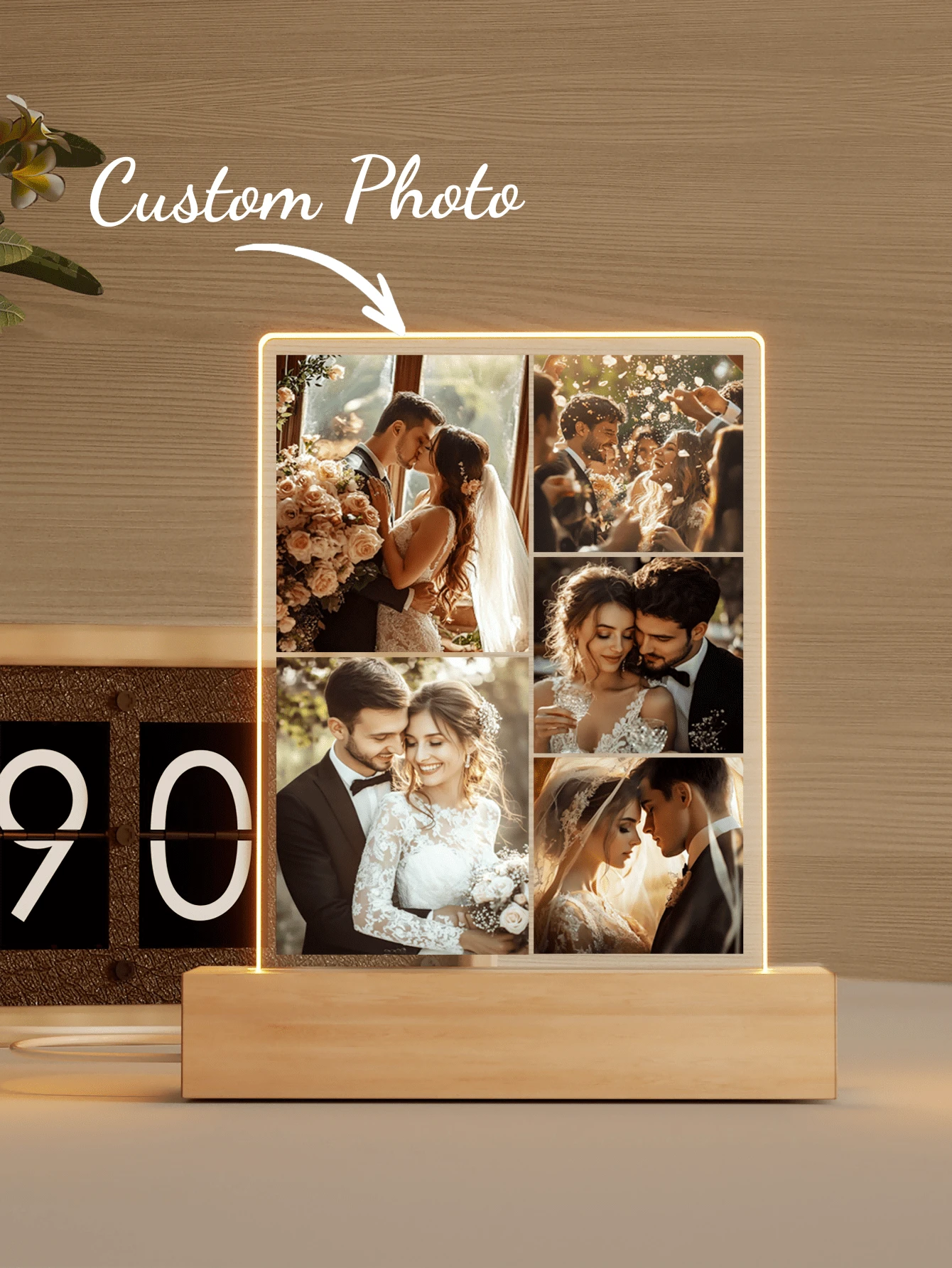 Đèn ngủ LED ghép ảnh đôi tùy chỉnh, Đèn ngủ acrylic cá nhân hóa với ảnh và chữ, Đèn ảnh tùy chỉnh, Đèn LED ghép ảnh cá nhân hóa, Khung ảnh đôi, Quà tặng ghép ảnh cá nhân hóa, Quà sinh nhật, Tốt nghiệp, Đa chức năng, Nhanh khô, Chống thấm nước, Chống nấm mốc, Trang trí, Dễ thương, Phong cách, Thích hợp cho tân gia, Trang trí văn phòng, Không gian sống sang trọng, Tiệc tùng thành thị, Trang trí thời trang