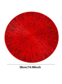 Placemats Set Of 1/2/4/6/8 PVC Place Mats For Kitchen Table Indoor/Outdoor Washable Heat-Resistant Placemat Wipeable Dining Table Mats And Cup Coaster For Camping, Festival, Wedding, Party