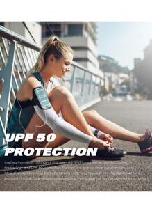 4Pairs Arm Sleeves, Cooling UV Sun Protection Sports Compression For Men/Women