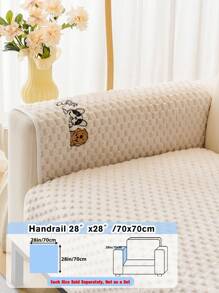 1pc Soft & Cozy Sofa Cover - Thick, Non-Slip, Protective Furniture Cover For Bedroom, Office, Living Room Home Decor - Easy To Clean, Pet Favorite, Soft Slipcover Gifts Birthday Graduation Couch Cover Sofa Covers Room Decor Living Room Decor - Multicolor - View 12