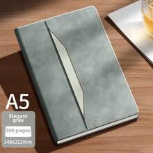 Personalized A5 Faux Leather Notebook With Engraved Name - Custom Time Management Diary, Ideal Gift For Friends And Colleagues, Graduation, Record Book,School Supplies,Back To School