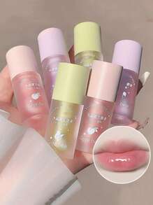 果冻唇油一套 补水保湿滋润淡化唇纹透明唇彩唇部护理日常使用 - 彩色 - 查看 6