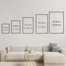 1pc Inspirational Fruit Tree Canvas Wall Art With Wooden Frame - 'By Their Fruits You Will Know Them' Quote, Vibrant & Durable Home Decor For Living Room, Bedroom, Office