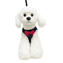 Small Diamond Dration Soft Breathable Dog Chest Harness Vest Harness For Dogs Pets Collar Pets Chest Strap Leash Three Size