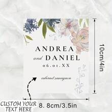 Custom-Designed Personalized Wine Bottle Packaging, Labels And Stickers For Baptism, Birthday Parties, Wedding Celebrations, And Valentine'S Day Decorations.