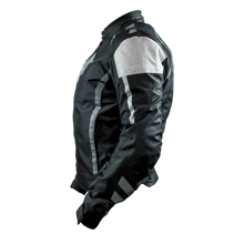 KOV Chamarra para Motociclista con Protecciones Certificadas - Negro - Ver 2