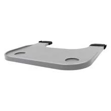 Bandeja portátil para silla de ruedas ABS Bandeja portátil para regazo + portavasos