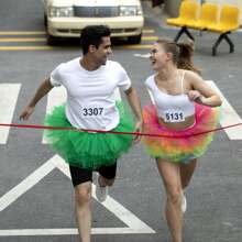 Tutu Skirts For Women Women's Classic Vintage 5-Layered Tulle 5k,10k Running Tutu Skirt White Tutu For Women - Dark Green - View 3