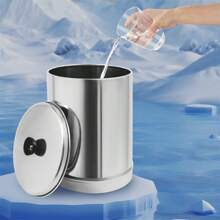 Shangmakel 304 Stainless Steel Gravity Water Filter System: Countertop Purifier For Home & Outdoor Emergency Use, Direct Drinking Water Machine - Silver - View 2