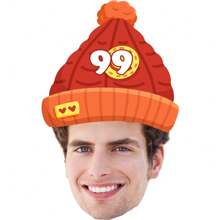 1pc Customized Photo Facial Birthday Banner - Personalized Customize Age Banner, Fun Party Decoration, Customized Photo String Banner, Diy Funny Banner, Customized Birthday Party Background, Fun Facial Decoration Banner - Multicolor - View 11