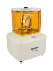 Industrial Turret 125mm 110vac Yellow - 黑色 - 查看 1