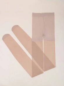 1pc Women's Super Thin Body-Shaping Tights, Suitable For Daily Wear, Cozy