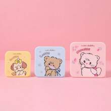 Miniso MIKKO 3-Piece Airtight Leakproof, Stackable Food Storage Container Set For Kitchen & Meal Prep - Multicolor - View 9