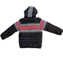Bobojaco Sea Surf Children's Plush Jacket With Removable Hood - For Intense Cold And For Boys Aged 4 To 10 - Black - View 5