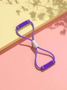 1 件/2 件/套，多功能拉力绳，4 管弹性瑜伽踏板拉力带，8 字形健身阻力带，带手柄健身房配件 - 紫色 - 查看 7