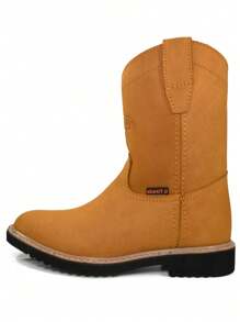 Botas Vaquetas Altas 100% Piel, Bohemias Caña Alta para Caballero E-842 - Camel - Ver 2
