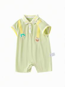 Balabala Barboteuse pour bébé, tenue une pièce élégante pour filles d'été 2024