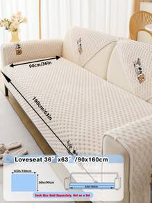 1pc Soft & Cozy Sofa Cover - Thick, Non-Slip, Protective Furniture Cover For Bedroom, Office, Living Room Home Decor - Easy To Clean, Pet Favorite, Soft Slipcover Gifts Birthday Graduation Couch Cover Sofa Covers Room Decor Living Room Decor - Multicolor - View 24