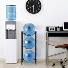 Color Negro Metal Rack Porta Garrafón Para 3 Garrafones Agua - Negro - Ver 8