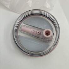 32 Oz Water Bottle With Handle & Flip Straw - Fits In Cup