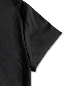 Women's Fashionable Crew Neck Graphic Print Short Sleeve Shorts Set - Round Neck Casual Short Sleeve Shirt Shorts Set With Polyester Fabric - Lightweight & Breathable Vest For All Seasons, 1 Set,290g