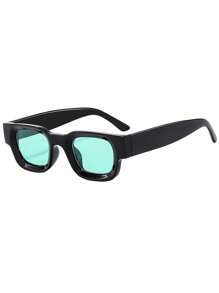 1 pieza Gafas de moda para hombre 2025 Nuevo otoño e invierno Accesorios personalizados a juego para pareja Retro aplicable Fiesta en la playa Ciclismo Reunión Actuación en el escenario