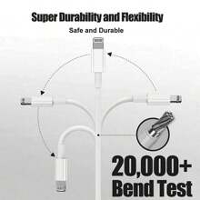 1-4 Packs Apple Charging Cables 3.3ft, IPhone Chargers Cable,USB To Lightning Fast IPhone Charging Cord Compatible With Iphone 14/13/12/11/11Pro/11Max/ X/XS/XR/XS Max/8/7, Ipad(White)