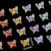 100 piezas de cuentas perforadas de material de resina de 24mm con formas mixtas al azar de rosas de colores, colas de pez, mariposas y flores, adecuadas para hacer artesanalmente pulseras, collares, pendientes, accesorios de moda, decoración de ropa y suministros para la fabricación de joyas
