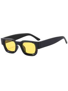 1 pieza Gafas de moda para hombre 2025 Nuevo otoño e invierno Accesorios personalizados a juego para pareja Retro aplicable Fiesta en la playa Ciclismo Reunión Actuación en el escenario