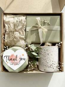 30 件心形问候标签感谢牛皮纸卡片适用于小商店礼品 DIY 装饰卡片适用于小型企业