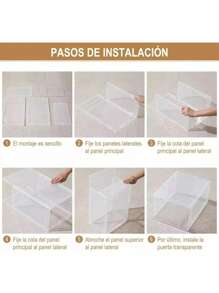 10 Pack Shoe Organizer, Upgraded Stackable Clear Shoe Box, Display Storage Box, Transparent Plastic Drawer Multifunctional Shoe Box, With Suction Door, Shoe Rack, Shoe Cabinet, Suitable For Office And Home Display And Storage, Transparent