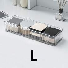 1/5/7/11/18/25/37pcs Transparent Plastic Desktop Drawer Partition Storage Tray, Drawer Finishing Set, Cosmetic Storage Box, Suitable For Storing Cosmetics And Jewelry, Can Be Used In Bathrooms And Placing Small Items, And Can Also Be Used In Bedrooms And Offices.,For Holiday Beach, Bathroom Collection, Bedroom Collection, Large Capacity
